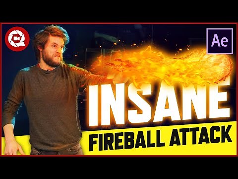 Insane FIREBALL ATTACK (After Effects Tutorial)