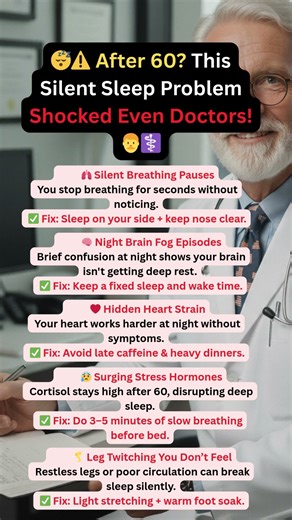 5 Silent Sleep Problems Seniors Ignore — Doctors Are Warning Now