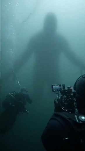 Divers Film Unknown 60 Foot Creature in Atlantic Ocean