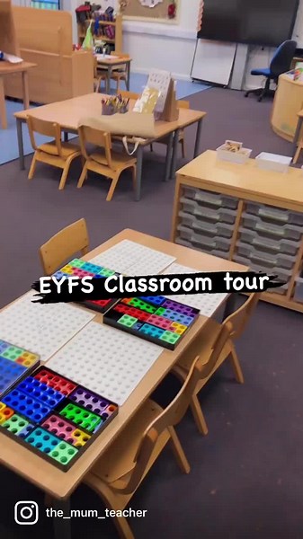 Classroom tour #classroom #teachersoftiktok #eyfsclassrooms #reelsoftiktok #classroomtour #classroomideas #earlyyearsideas #earlyyearfun