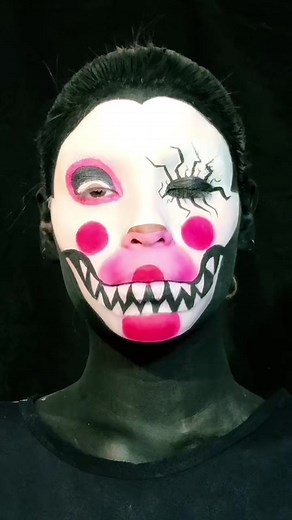 Mangle FNAF Makeup Tutorial for Halloween