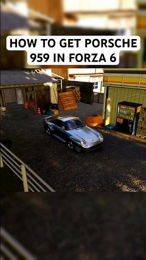 How to get the Porsche 959 in Forza Horizon 6 #car #forza #tutorial #fyp