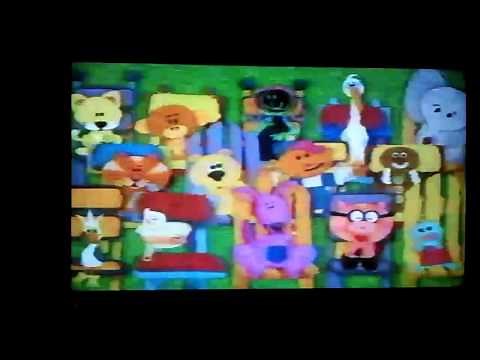 Closing To Blue's Clue's Blue's Big Musical Movie 2000 VHS