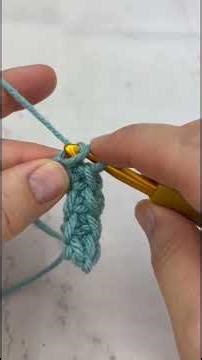 Learn the Extended Single Crochet Stitch! It’s easy, stretchy, & perfect for any crocheter! #crochet