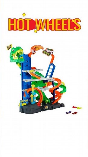 Hot Wheels City Ultimate T-Rex Garage Vehicle Playset