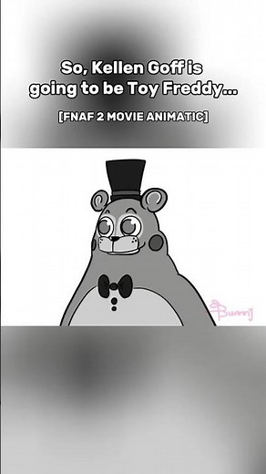 So, Kellen Goff is going to be Toy Freddy... [FNAF 2 MOVIE ANIMATIC] #fnaf2 #fnaf2movie #fnafmovie2