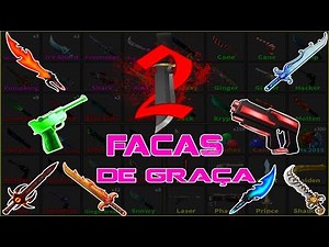 Roblox dica de como farmar muitas facas no Murder Mystery 2