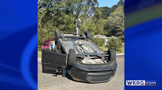 Grand Bay car crash leaves one injured