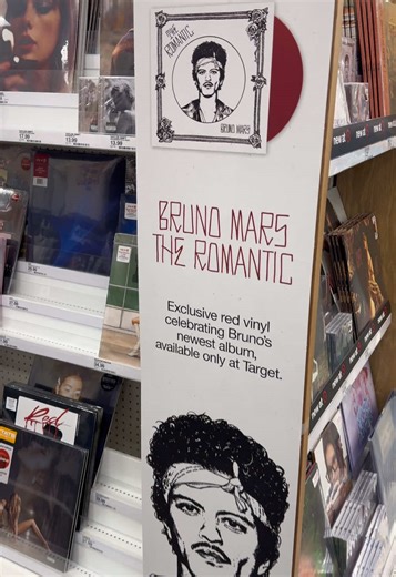 I JUST MIGHT! 🌹 And I’m definitely making this vinyl my baby! 🌹 @Bruno Mars Who else is picking up their vinyl today? @target #brunomars #vinyl #vinylcheck #vinylrecords #vinylcollection