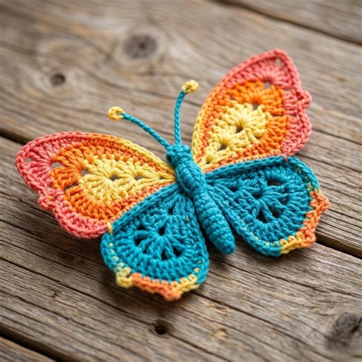 Easy Crochet Butterfly Pattern – Step-by-step Guide for Beginners & DIY Crochet Projects - Etsy Canada
