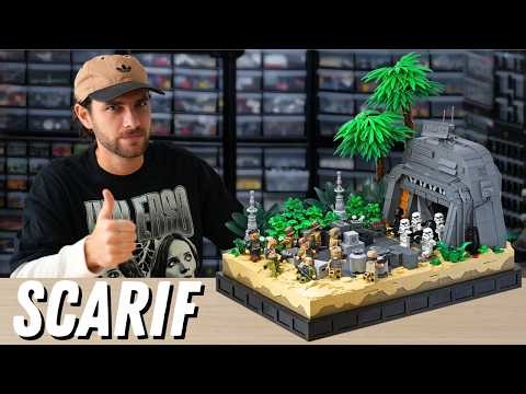 I Build a LEGO Star Wars Battle of Scarif MOC