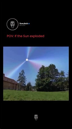 Scarybub on Instagram: "Follow for more @scarybub If the Sun were to explode, the Earth and the rest of the solar system would be obliterated in an instant. The explosion would unleash an immense burst of light, heat, and radiation, followed by a powerful shockwave that would rip through space. Any remaining core could collapse into a neutron star or even a black hole. But here’s the reality: the Sun isn’t massive enough to explode. Instead, billions of years from now, it will gradually expand i