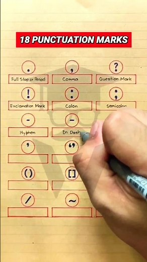The 18 Types of Punctuation Marks