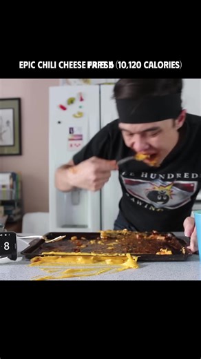Epic Chili Cheese Fries!! (10,120 Calories) - Part6 #viral #korean #spicy #instantnoodle #mukbang