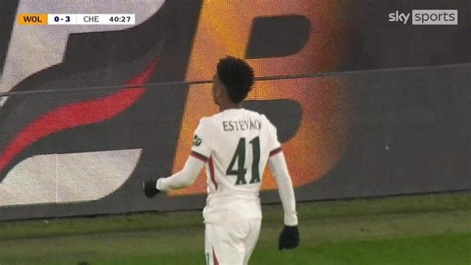 Wolves vs Chelsea: Estevao scores Chelsea's third goals after Jose Sa's error