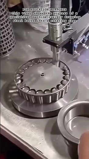 Loads Ball Bearings Automatically #shorts #BallBearings #Manufacturing #FactoryAutomation #Engineer