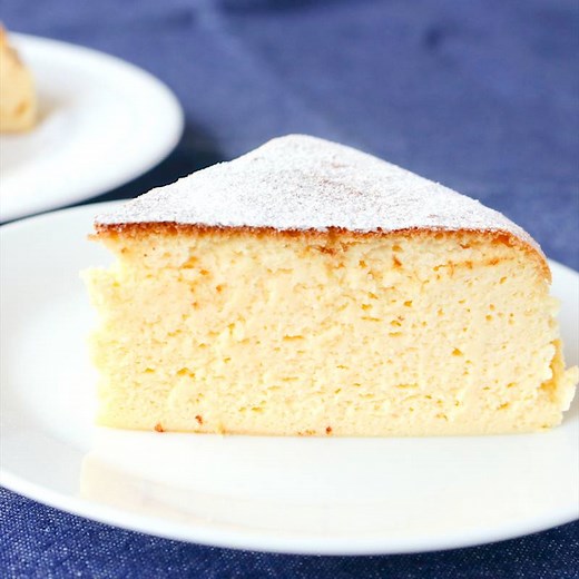 しっとりふわふわスフレチーズケーキ 作り方・レシピ | クラシル