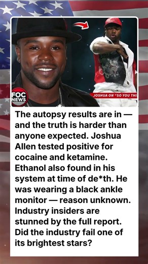 SYTYCD Winner Joshua Allen Had Cocaine At Time Of Deth 🚨