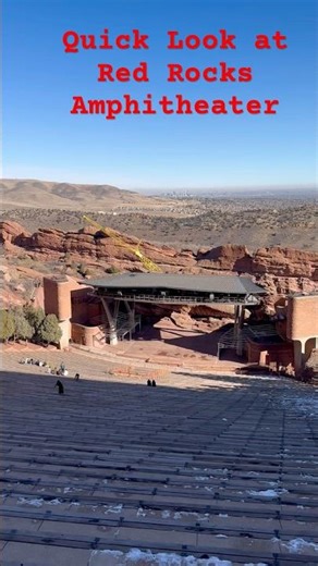 Red Rocks Amphitheater in Morrison Colorado