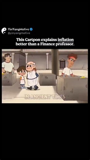 YinYangMotive on Instagram: "This cartoon does a better job of explaining inflation than many professors of finance do. It was created in 2024 and it illustrates where inflation really comes from: "When you cheat to make new money, it makes everyone else's money worth less." Follow @yinyangmotive for everything related to Wealth, entrepreneurship and business world. #motivation #wealth #successmotivation #financialfreedom #businessgrowth #wealthbuilding #entrepreneurmindset #selfimprovement #ric
