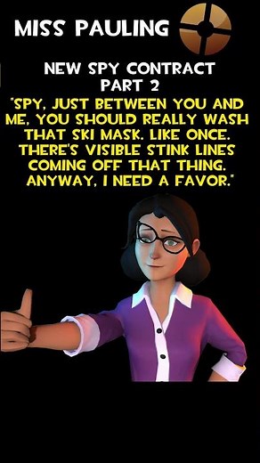 Miss Pauling | New Spy Contract Part 2 | Miss Pauling Voice Lines