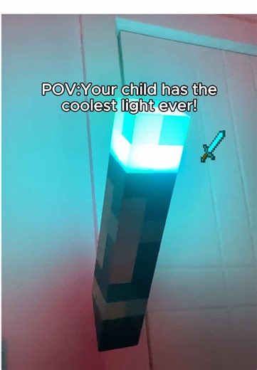 Minecraft Style Torch Light for Kids