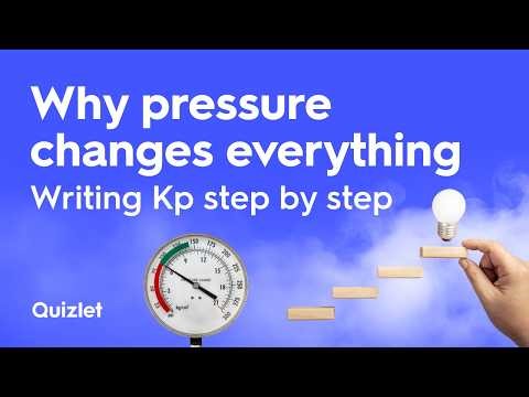 Equilibrium Expressions Involving Pressure (Kp vs Kc) | General Chemistry