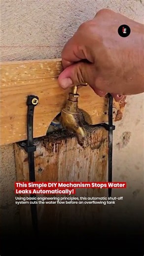 💧🔧 Sometimes, the smartest engineering solutions are also the simplest.