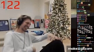 xqc laugh on Make a GIF
