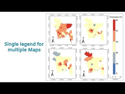 Create Single legend for Multiple Maps in ArcGIS