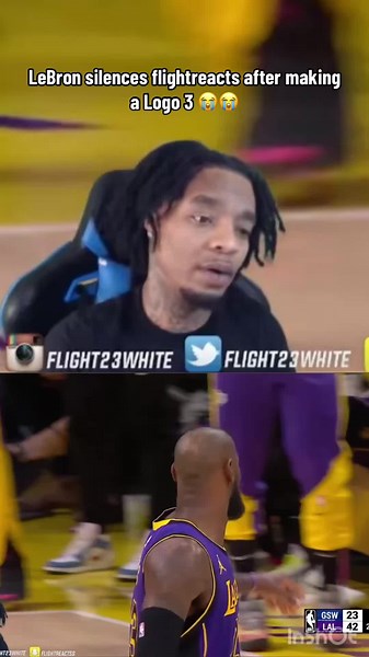 LeBron Shocks FlightReacts with Distant 3-Point Shot