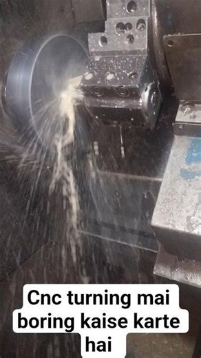 cnc turning mai boring kaise karte h #vlogs #youtubeshorts #injectionmolding