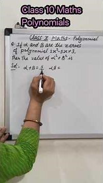 Class 10 Maths/Chapter 2 Polynomials #youtubeshorts #shortsfeed #trending #viral