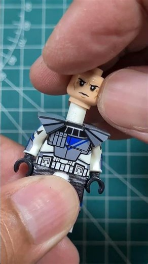 Lego Arc Trooper Fives 501st Legion - MoC Phase 2 Helmet Minifigures #starwars #clonewars