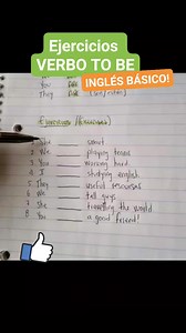 1.4K views · 18 reactions | Practicando con estos ejercicios INGLÉS NIVEL BÁSICO ✅ . . . . . #inglés #ingles #clasesdeingles #inglesonline #inglesrapido #inglesfacil #inglesgratis #Education | English and Good Vibes - Cursos online | Facebook