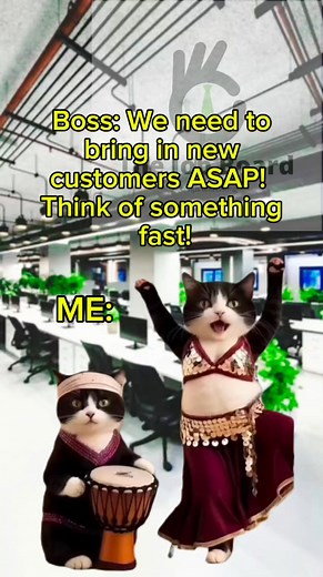 2.5K views · 17 reactions | “When your boss says, ‘We need new customers ASAP!’ and you instantly become the whole marketing team  If you can relate, share this with your friends and let’s see who else is in the same boat! Follow us for more relatable work moments and keep the laughs coming!  #WorkLife #OfficeHumor #job #veteranownedbusiness #cleaning | The Job Board | Facebook