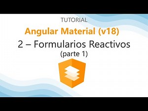 Angular Material – 2 Formularios Reactivos (parte1)
