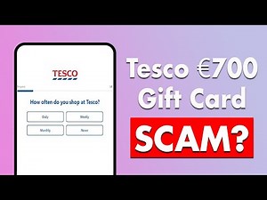 Tesclaim.com Review - €700 Tesco Gift Card Scam?