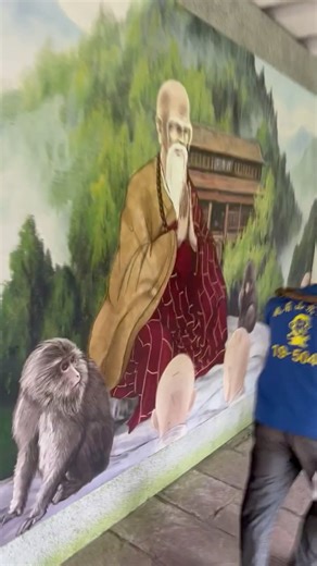 Traditional Chinese Slider Service to Climb Mt. eMei #shorts