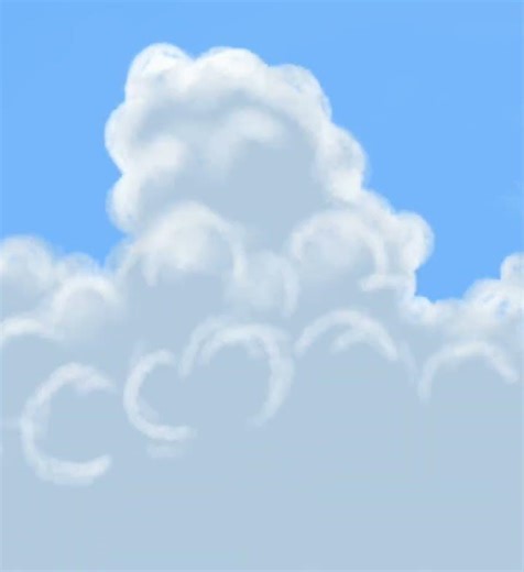 how to draw clouds #ibispaintx
