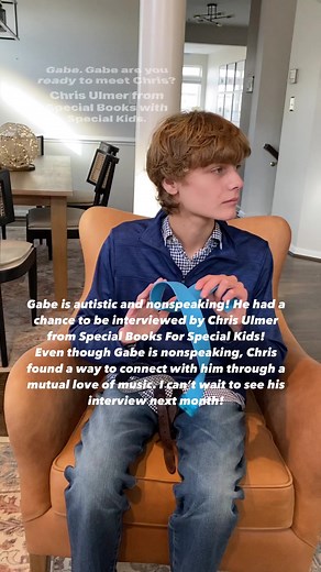 Chris Ulmer from Special Books For Special Kids interviewed us! Can’t wait to see it! #autism #autismfamily #nonverbal #autismawareness | For The Love of Gabe