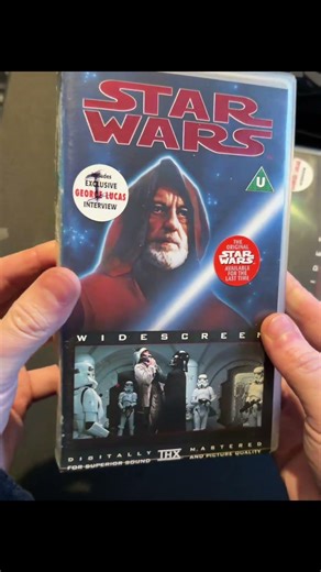 Star Wars Limited Edition VHS #starwars #vhs #video #starwarstrilogy #trilogy #physicalmedia