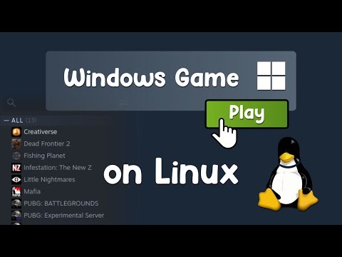 Easy! How to Play Windows and Steam Games on Linux 2022