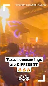 Texas’ Allen High School homecoming pep rally’s are DIFFERENT 🔥