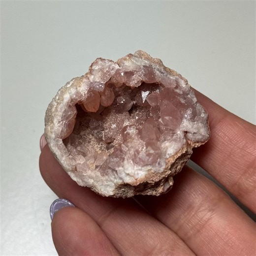 Pink Amethyst Geode From Argentina - Etsy