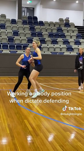 We love working on defence, and making sure we coach players through error detection. #defence #fyp #netball