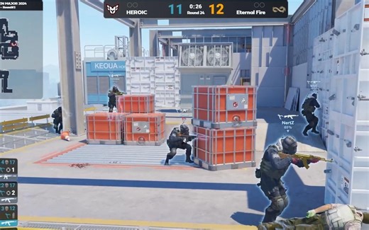 难绷，最后一局独狼Calxy卡了,Heroic满编硬架一分钟.....