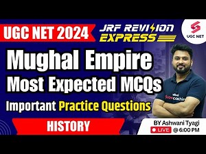 UGC NET History Classes in Hindi | Mughal Empire Important Questions | UGC NET 2024 | Ashwani Sir