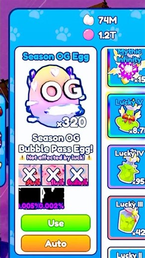 Opening new SEASON OG EGG in BGSI🤖