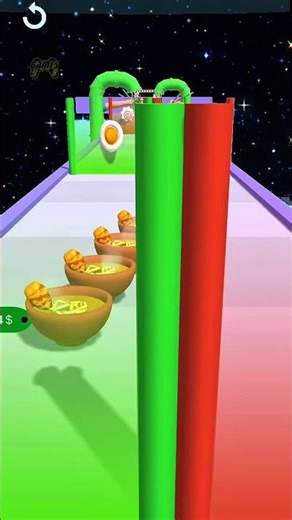 INSANE!! Ramen Stack Run lvl 185 🍜 #gaming #shorts #ramen